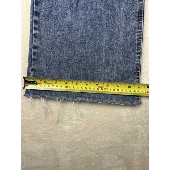 Women's Blue Flare & Wide Leg Jeans - Picture 10 of 14